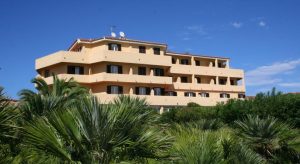 Hotel Castello, Golfo Aranci's three-star seaside hotel.