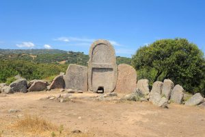 a picture of Tomba Dei Giganti S'Ena E Thomes in Dorgali, east Sardinia.