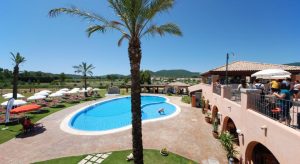 The pool at the Alma Resort.