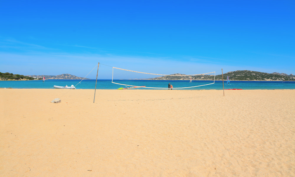 a picture of porto pollo beach near palau in olbia tempio north sardinia