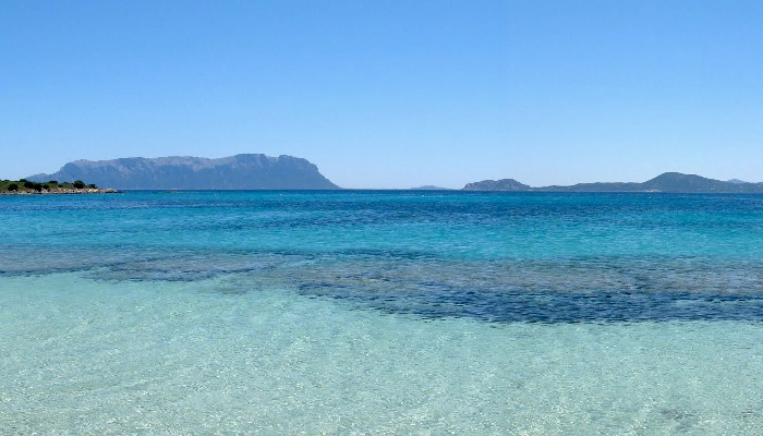 Bianca Beach, Golfo Aranci, Olbia, Sardinia.