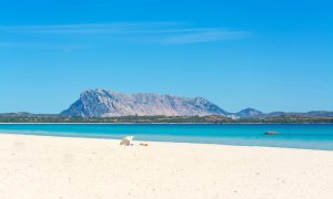 a picture of spiaggia de la cinta near san teodoro in north-east sardinia.