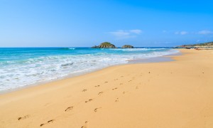 a picture of chia beach near domus de maria in cagliari sardinia