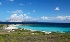 a picture of la isuledda beach near san teodoro in olbia tempio sardinia