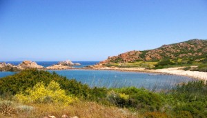 a picture of cala canneddi in TrinitĂ d'Agultu e Vignola