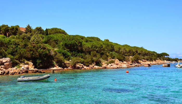 a picture of cala suaraccia in capo coda cavallo sardinia