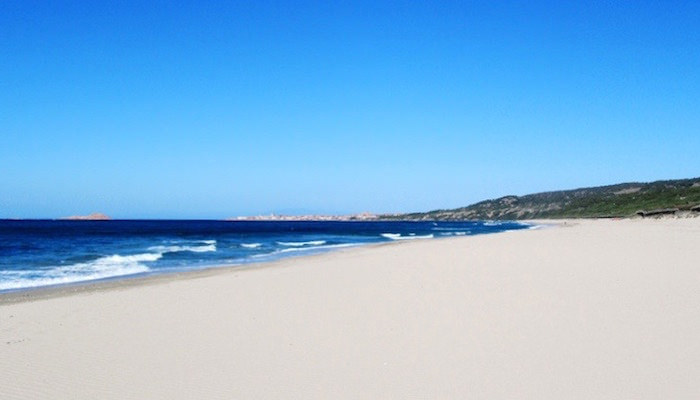 a picture of li junchi beach in badesi sardinia