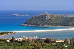 a picture of the location of the Pullman Timi Ama Sardegna hotel in Villasimius