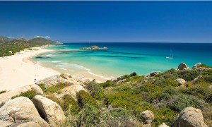 a picture of spiaggia di campana dune in chia south sardinia