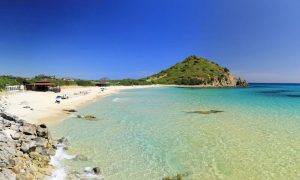 a picture of spiaggia di cala monte turno near costa rei in south-east sardinia