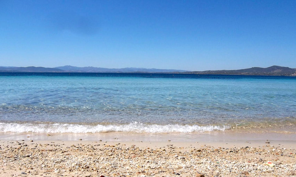 a picture of spiaggia dei baracconi in golfo aranci north-east sardinia