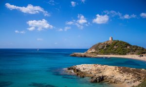 a picture of la torre di chia in cagliari south sardinia