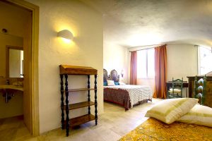 a picture of a room at Boutique Hotel Antica Dimora La Corona in San Pantaleo, north-east Sardinia, Italy.