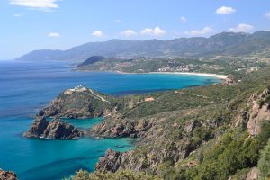 a picture of the beautiful coastline of Tertenia, south-east Sardinia, Italy.