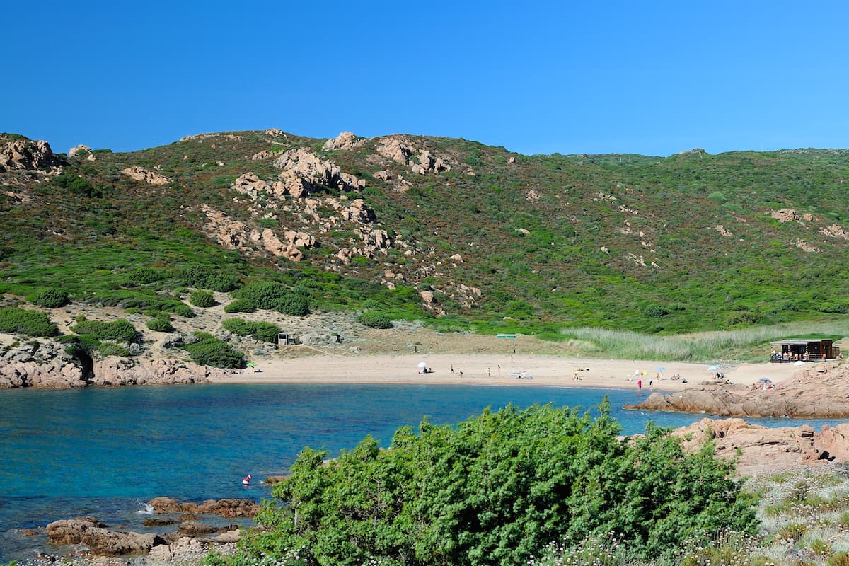 Cala Sarraina beach, Trinità D'Agultu, Olbia-Tempio, Sardinia.