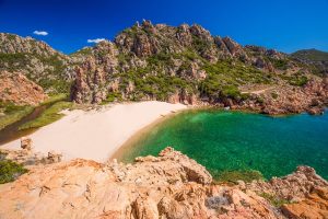 Spiaggia Di Li Cossi, Costa Paradiso, north Sardinia, Italy.