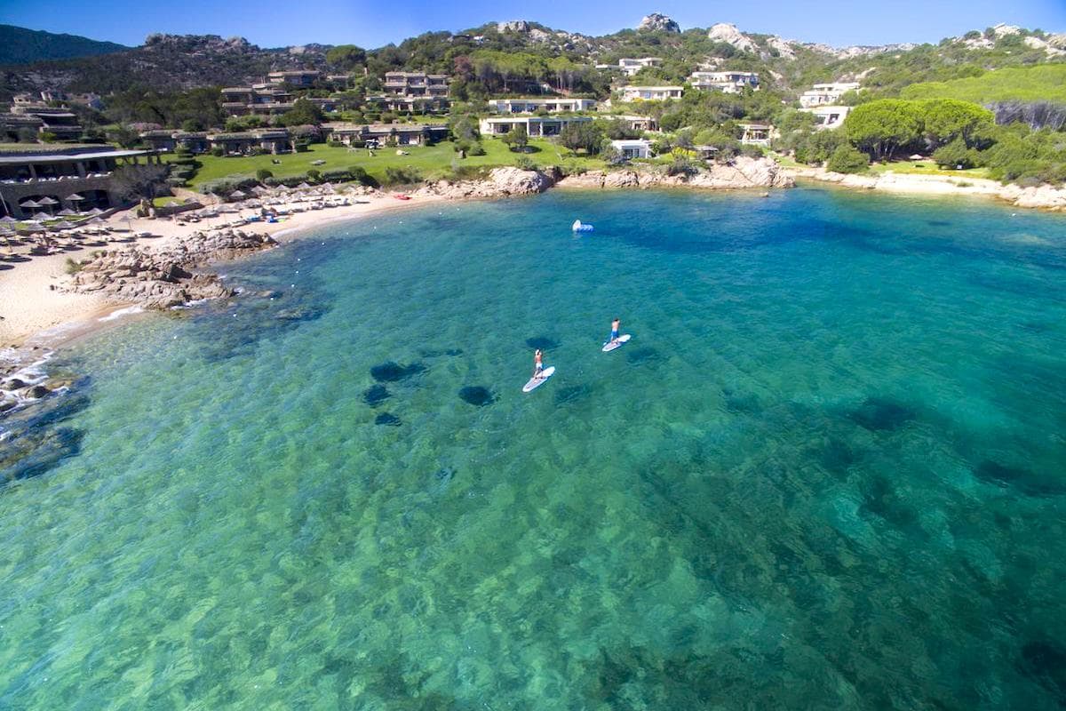 Pitrizza Beach, Liscia di Vacca, Arzachena, Olbia-Tempio, Sardinia.