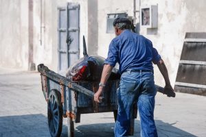 Tuna fishing played an important part in the history of Stintino, north-west Sardinia, Italy.