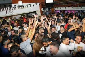 all night clubbing at lo sciabecco in Villasimius south Sardinia