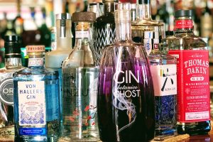 the gin collection at gintoneria golfo aranci