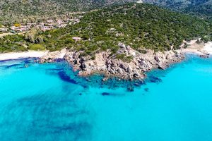 stunning natural scenery at perda longa near teulada in south sardinia