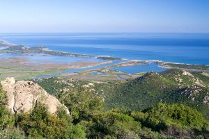 the coast of muravera near costa rei in southeast sardinia