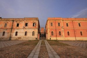 the old prison of Castiadas, the largest agricultural penal colony and the oldest in Italy