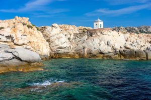 Cappella della Madonnetta on the west coast of Isola Maddalena in Sardinia