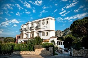 View of Dolce Vita, a boutique hotel near Porto Cervo, in Costa Smeralda, northeast Sardinia.