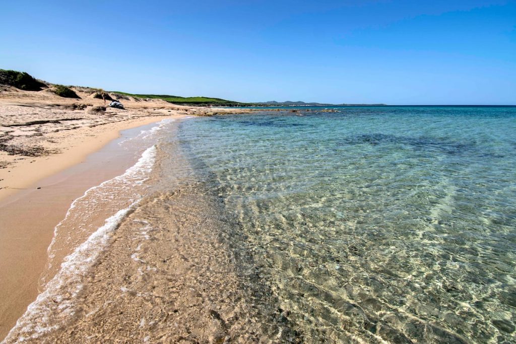 A gorgeous summer afternoon at Spiaggia Lu Litarroni in north Sardinia