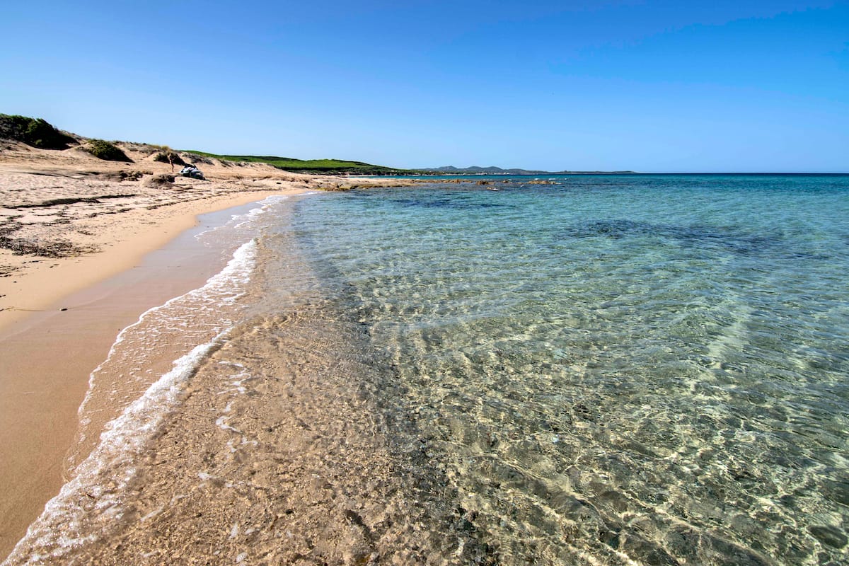 A gorgeous summer afternoon at Spiaggia Lu Litarroni in north Sardinia