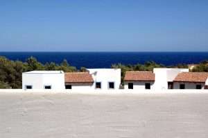 Serene sea views from Hotel Nuraghe Arvu in Cala Gonone, east Sardinia, Italy.