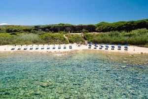 Li Canneddi is a wonderful private beach operated by Red Sun Village in north Sardinia.